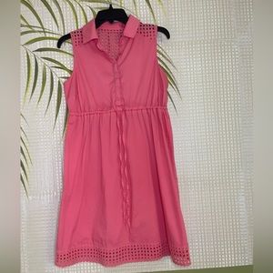 Motherhood Maternity sleeveless dress pink size S